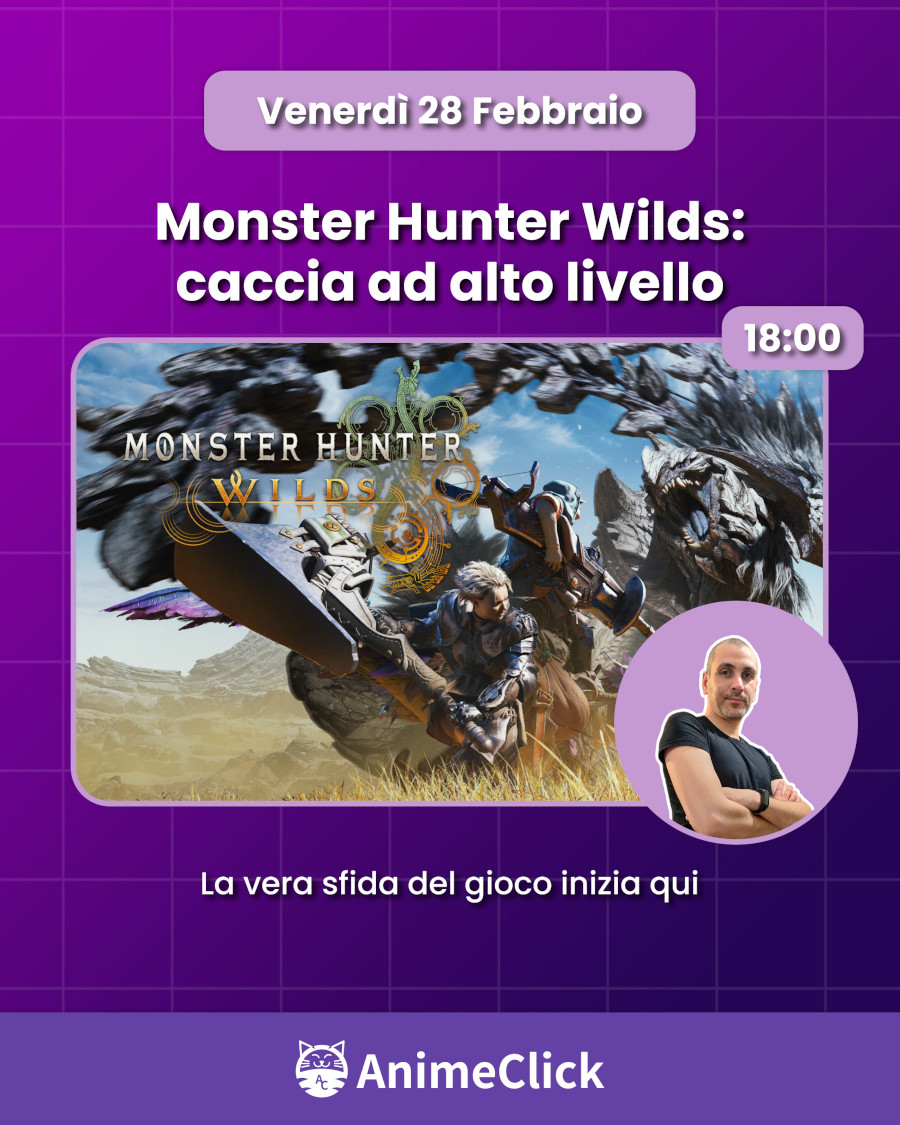 AnimeClick su Twitch: programma dal 24 febbraio al 2 marzo AnimeClick su Twitch: programma dal 24 febbraio al 2 marzo